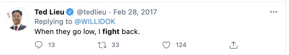 FLASHBACK: Rep. Ted Lieu on February 28, 2017: