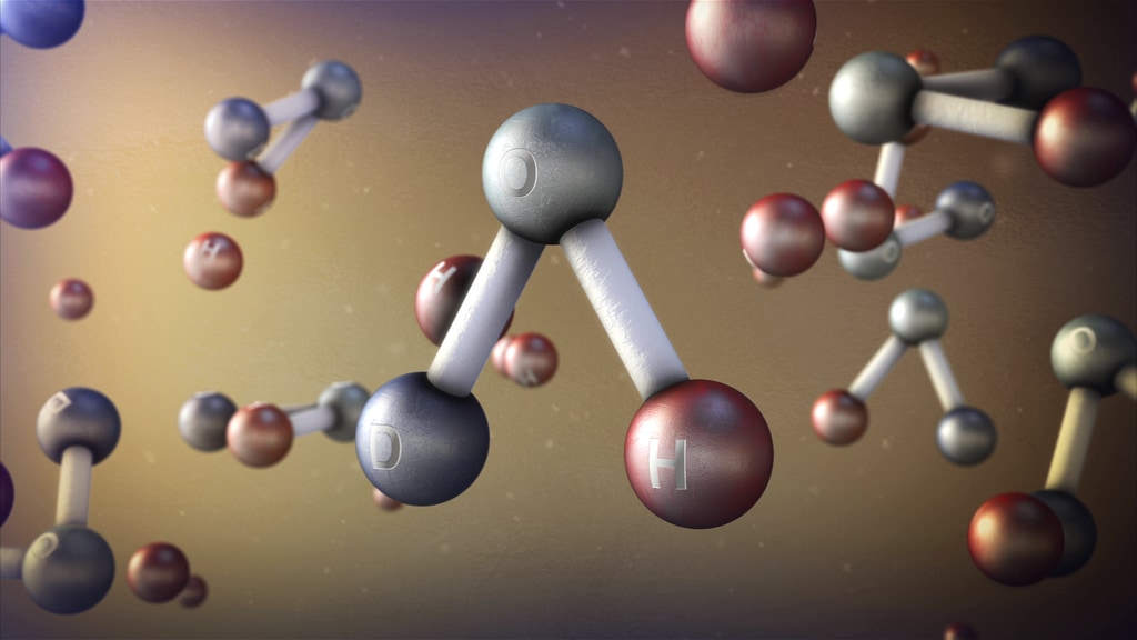 The deuterium to hydrogen ratio, D/H, is our chronometer that tells us how water loss evolved over time. Thanks to my data, scientists can better calibrate this chronometer and test for potential new reservoirs of water on Mars…( Credit: NASA/Goddard)