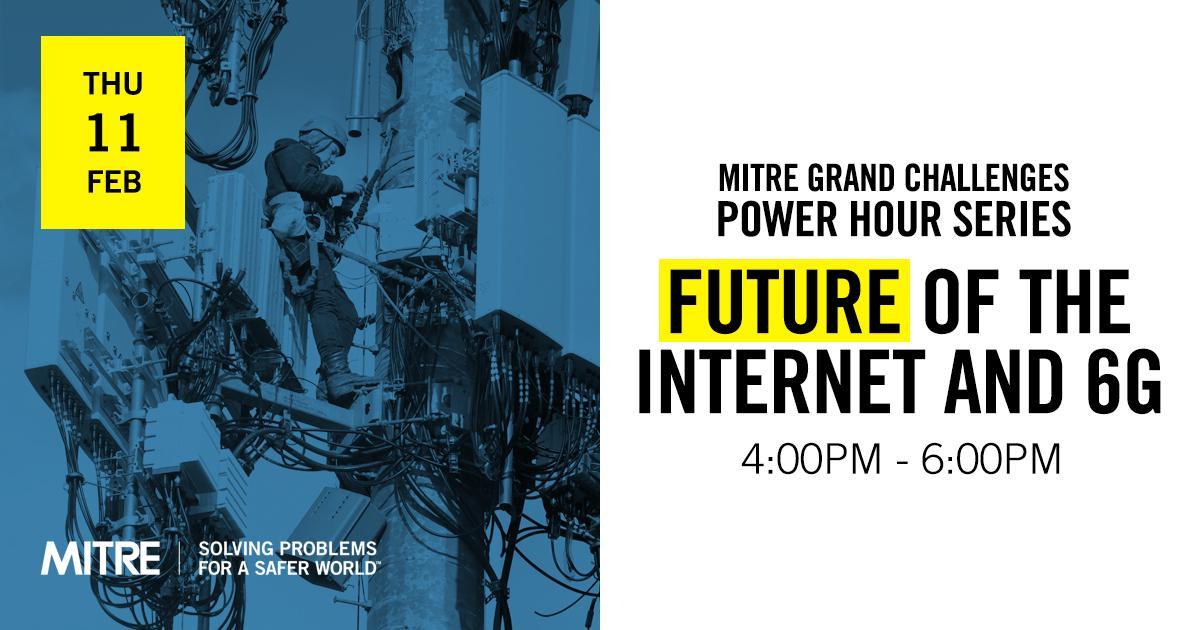 MITREcorp's tweet photo. TOMORROW: Join @TCharlesClancy and internet pioneer @vgcerf for a debate on the technological and geopolitical solutions to preserve a democratic vision for the internet, moderated by @razafrani. Register here: https://t.co/2nl1zqEmMP https://t.co/UQuXGf2aMD
