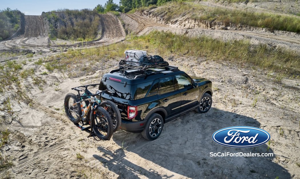 Five lifestyle accessory bundles – Bike, Water, Snow, Camping and Cargo – are tailored to help Bronco Sport owners customize their vehicles and haul more gear to enhance their adventures! #SoCalFordDealers #FordBroncoSport
