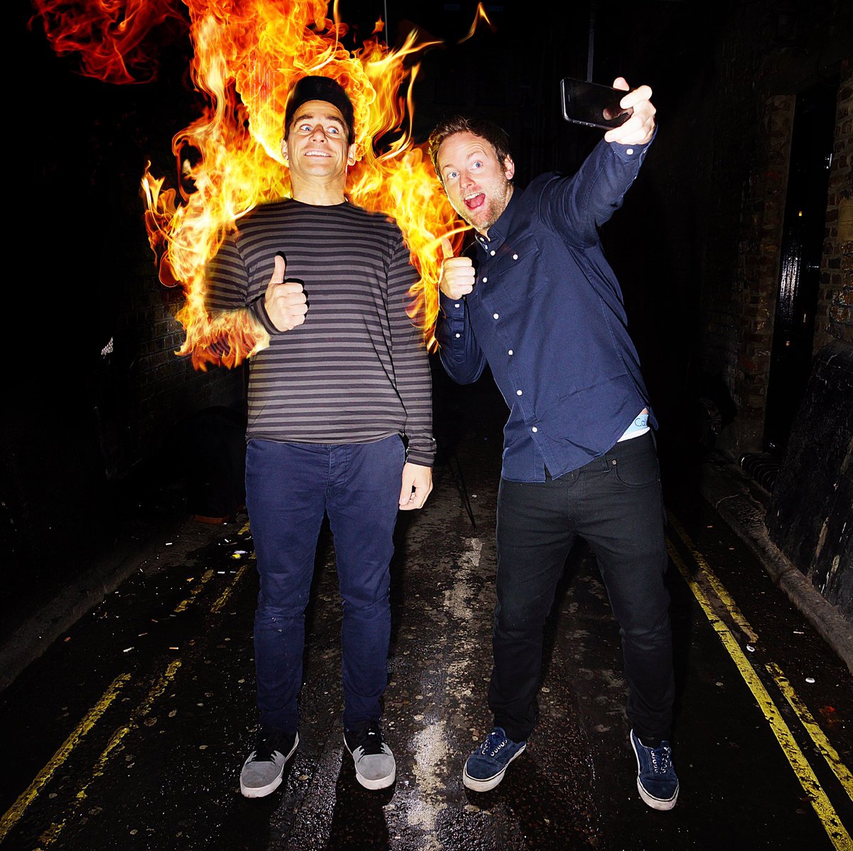 link.chtbl.com/qlWCSqh_ 
New <a href="/tim_and_gendle/">Tim & Gendle</a> weekend podcast is out now. Click that link to get your ear drums around it. #podcast #mates #weekend #new #hot #flames #lit #selfielosers #subscribe