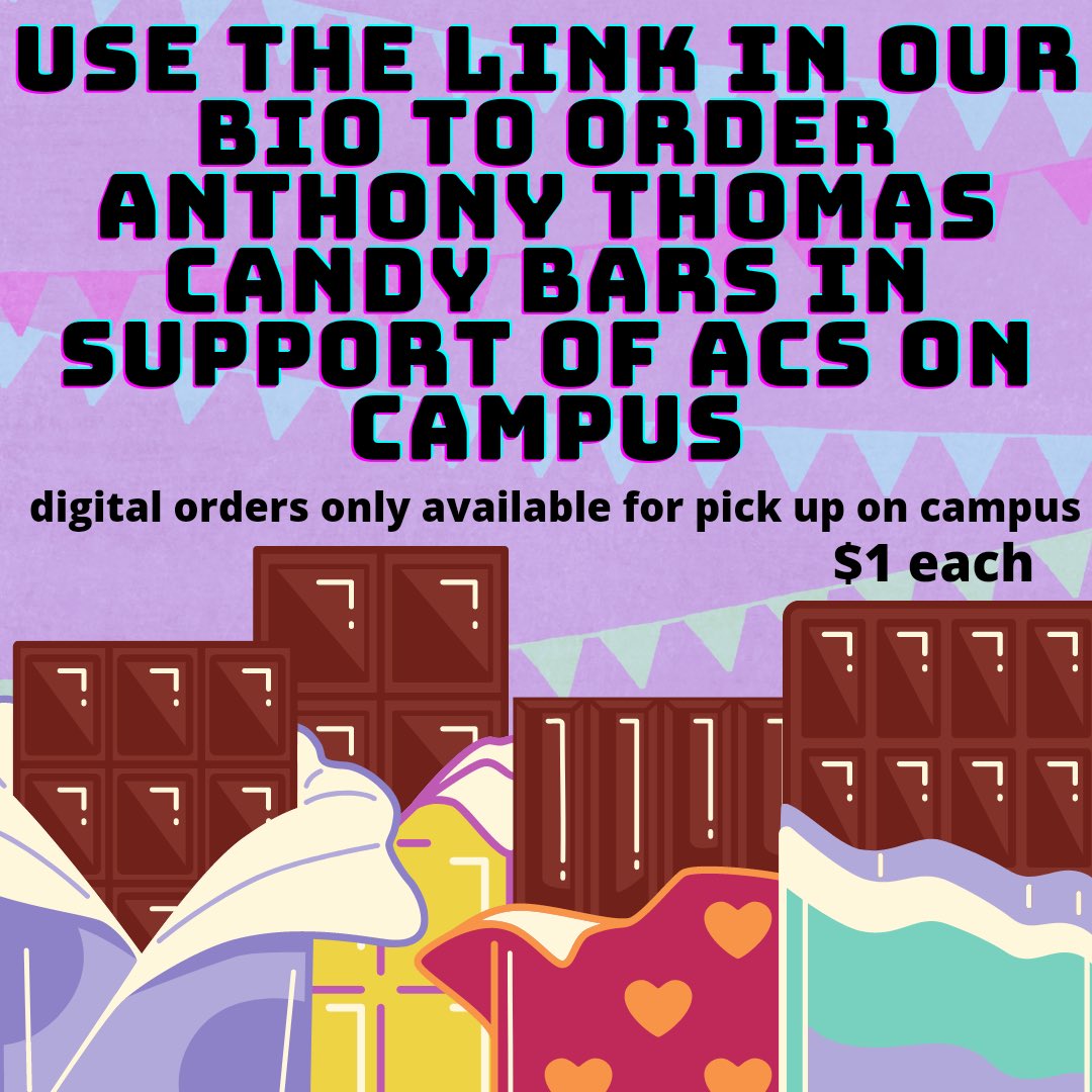 CapitalCAC's tweet photo. Make sure to buy some candy bars!! https://t.co/kaYLlFRjKy