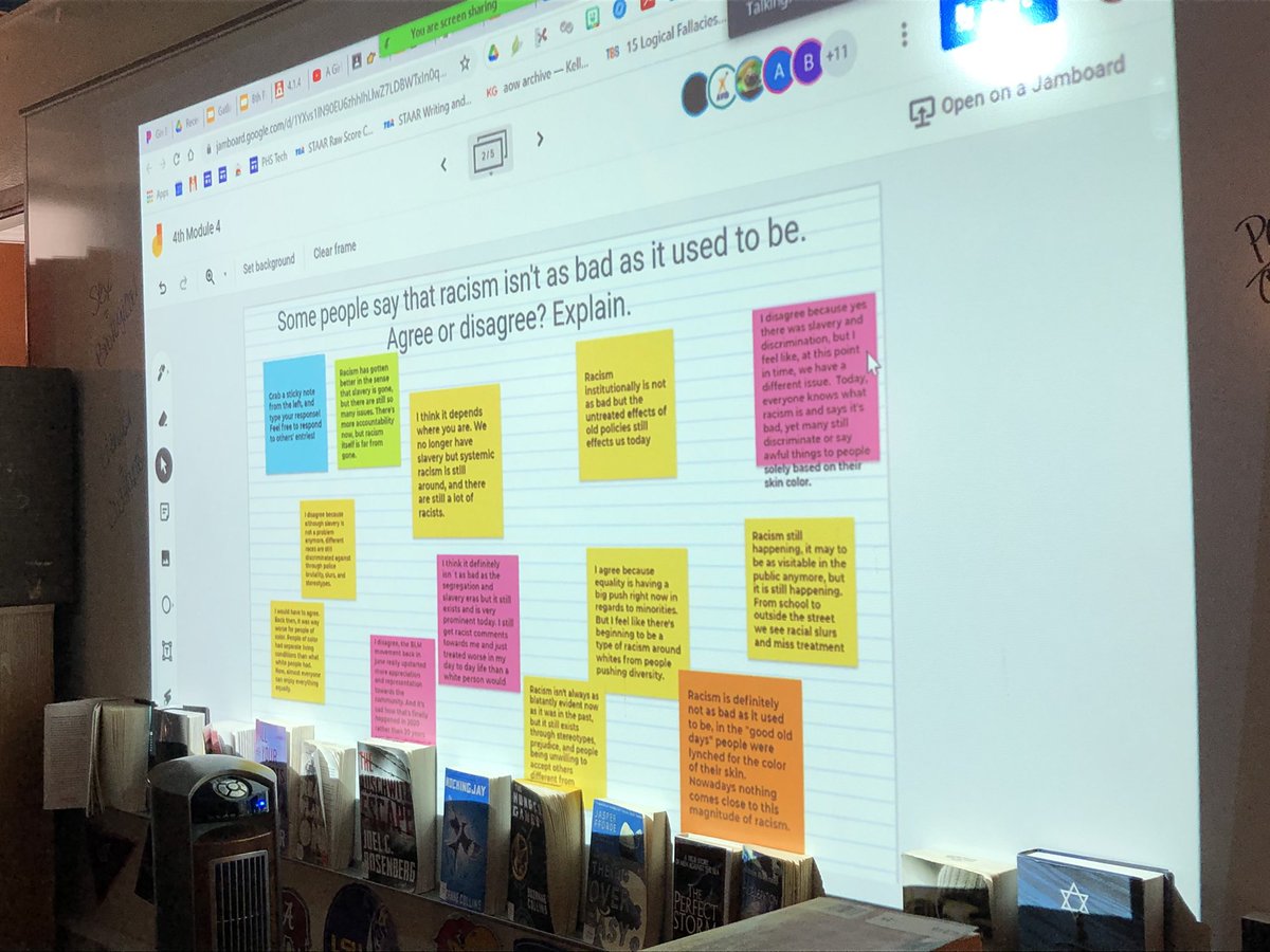 We’re jammin’ on #Jamboard ! #HotTopics are easily addressed in #OnRamps #Rhetoric! #Risdsaysomething