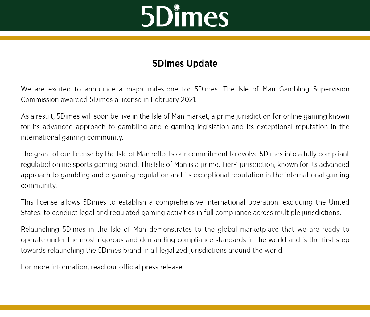 Five Dimes Betting Five Dimes Betting