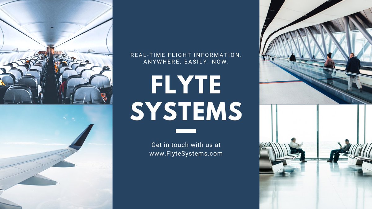 We understand that people who work at, travel through, and conduct business with the #airlines &amp; #airports rely on accurate and timely flight information ✈️ With over 60 years of experience, you can count on us to deliver reliable status updates direct from the source.