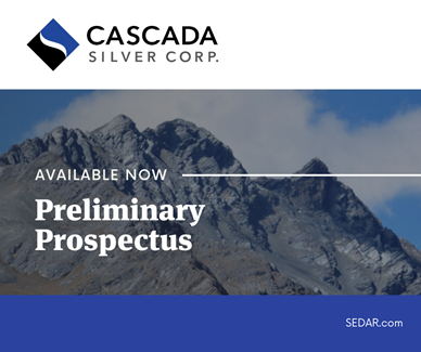 CascadaSilver's tweet photo. Cascada Silver recently filed a Preliminary Prospectus, which is available under the Company's filings at https://t.co/B4G26QJO34
#Silver #Mining #JuniorMining #PreciousMetals #Chile #ChileanSilver #SilverProject https://t.co/LoGyDTKoP7