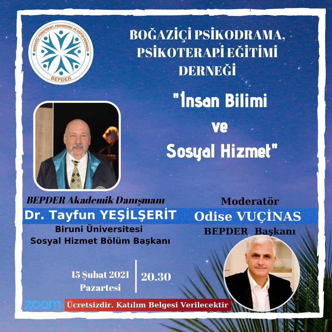 BOĞAZİÇİ PSİKODRAMA, PSİKOTERAPİ ve EĞİTİM DERNEĞİ (@bogazicive) on Twitter photo 