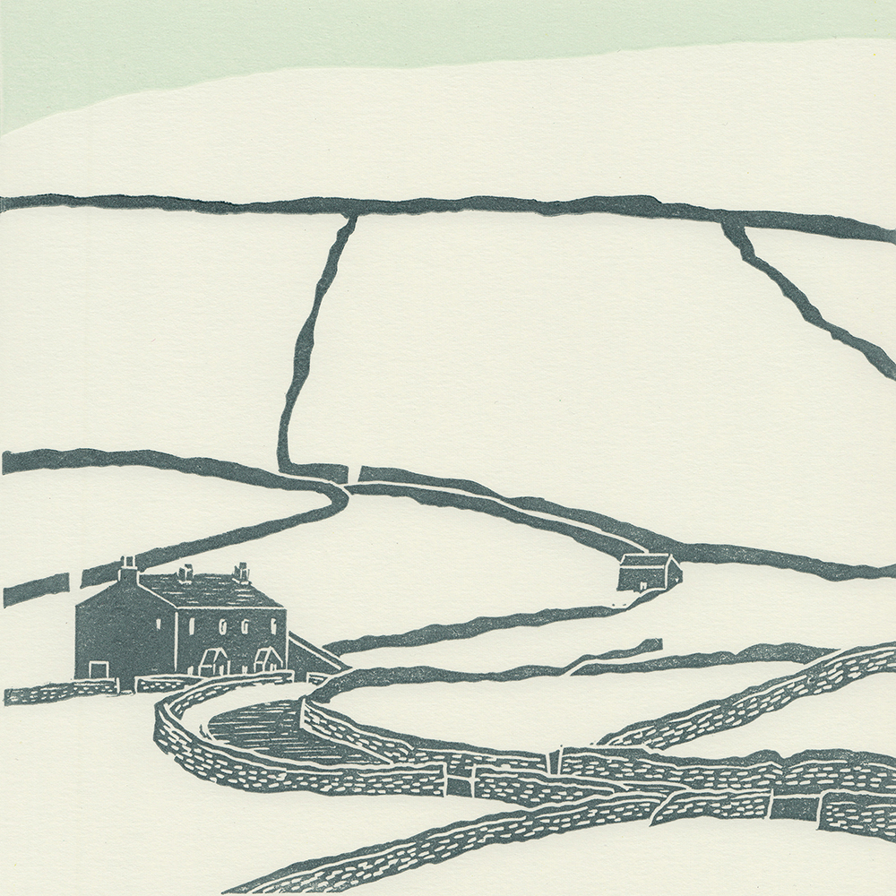 Seems fitting to share some snowy linocut prints. Keld, Littondale, Kettlewell and Ingleborough. I'd love to be walking in the #YorkshireDales. 

#linocut #printmaking #Walkshire #Snow #landscape #OutdoorsIndoors