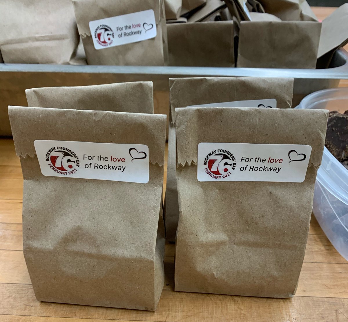 RockwayMC's tweet photo. Our Food Services team is making a surprise special treat for students to enjoy tomorrow during Rockway Founders' Day. Be sure to watch the Chapel video: https://t.co/QBtFGBcR3c and join us Friday for Founders' Day Online. #RockwayCreateCommunity #RockwayCountYourselfIn! https://t.co/QRiP4ekTXN