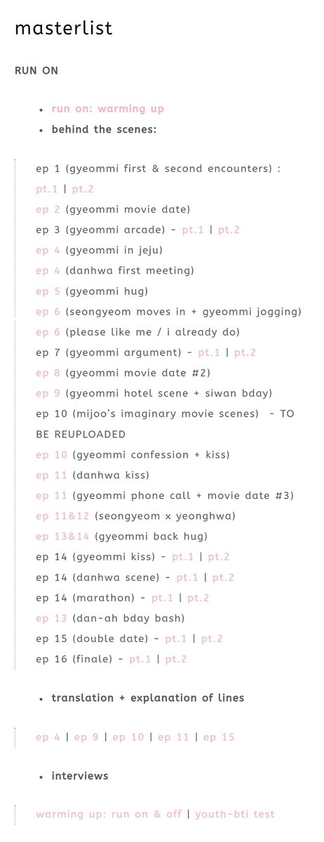 #RunOn eng sub masterlist

🔗 filmwuju.tumblr.com/post/640660728…