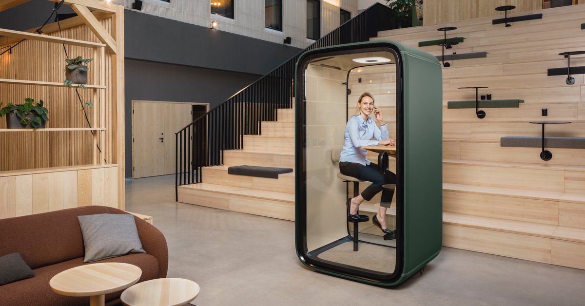 We are extremely proud and happy to present the world’s first connected soundproof pod – Framery One! Read more on frameryacoustics.com