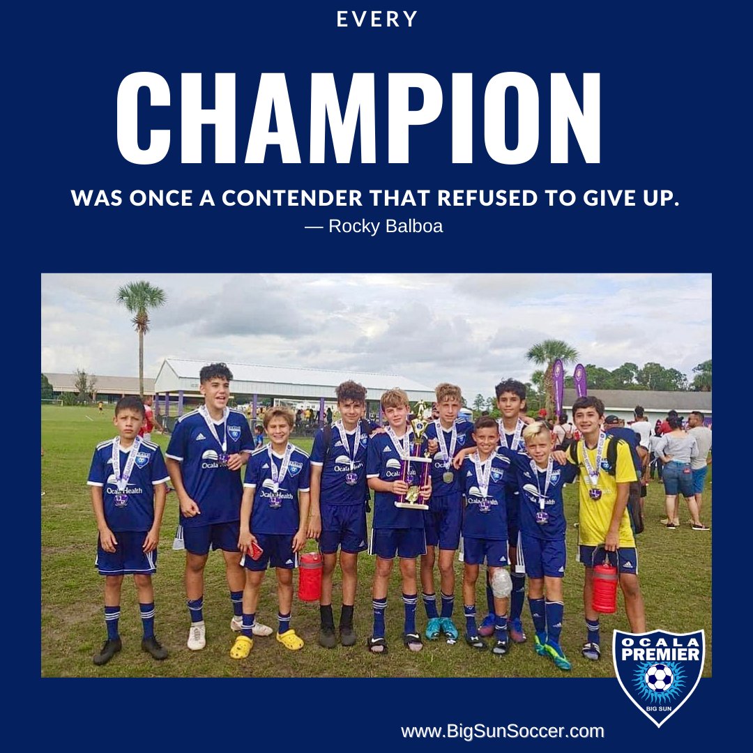 BsyslOps's tweet photo. #Champions #PlaySoccerOcala #Hustle #Dedication #Team #YouthSoccer https://t.co/kfYrSLS89c