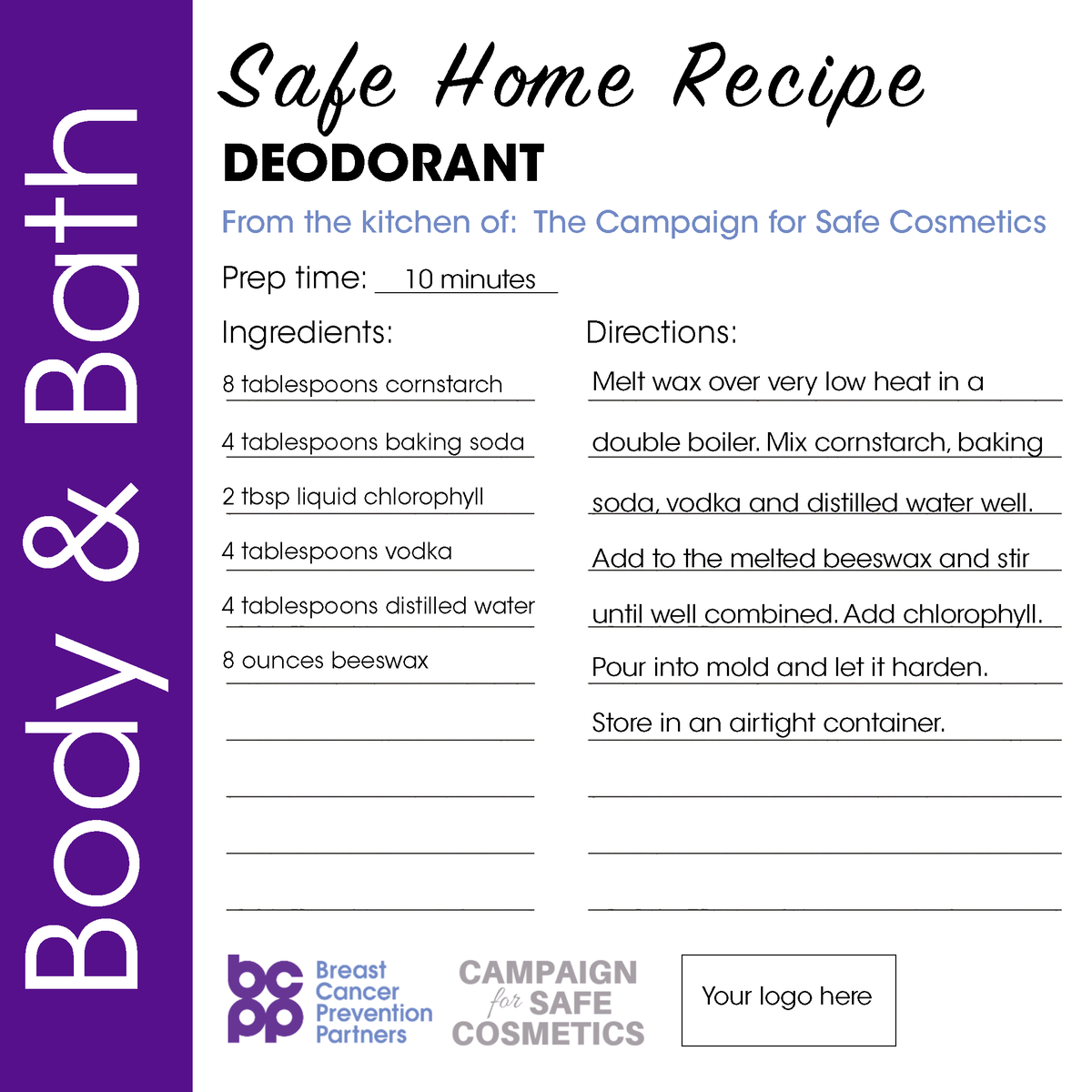 SafeCosmeticsHQ's tweet image. 📰Check out this new report from @taenkkemi on harmful chemicals in deodorant! kemi.taenk.dk/bliv-groennere…

🤨Want something a little safer? Here is our  #safecosmetics recipe for deodorant! #wellnessWednesday