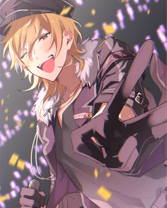 #羽風薫推しによる羽風薫推しのための羽風薫
なんか面白そうなタグ流れてきたので最近絵上げられてないから過去絵流す? 