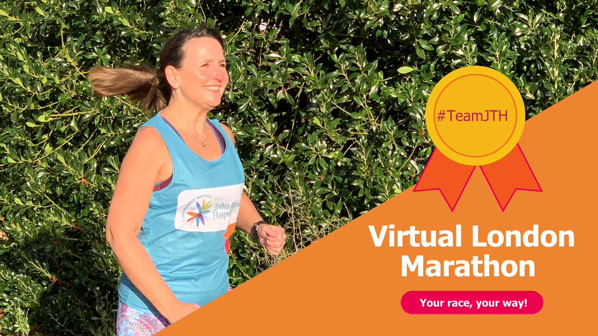 jthospice's tweet photo. Exciting news โ weโve secured charity places for this Octoberโs Virtual London Marathon 2021! ๐โโ๏ธLace up your trainers and run with us. #TeamJTH #LondonMarathon2021 https://t.co/L2AZ5oM6Un https://t.co/VWT61JMYVD