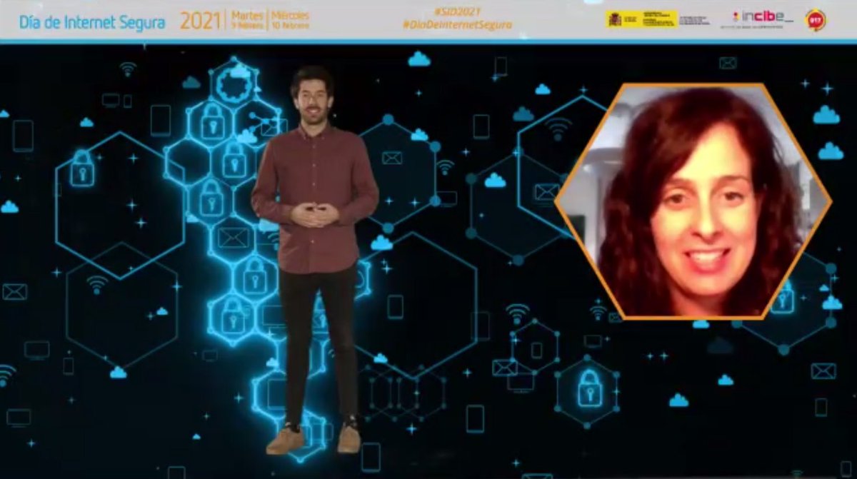 Comenzamos con el taller 'Identificación de riesgos en Internet' en la segunda jornada del #DíaDeInternetSegura, en el que trataremos los principales riesgos y amenazas a los que estamos expuestos al navegar por #Internet. #SID2021
