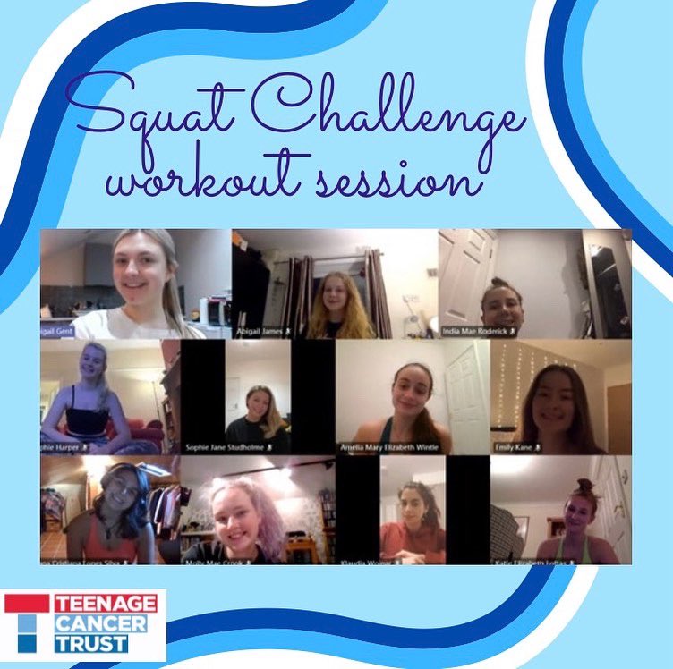 Day 10 of the Squat Challenge and our members are smashing it! Our Team fundraiser Amelia organised a group teams call to do some squat workout routines! We thank you all for your continued support, be sure to keep donating and sharing our fundraiser🐯💙