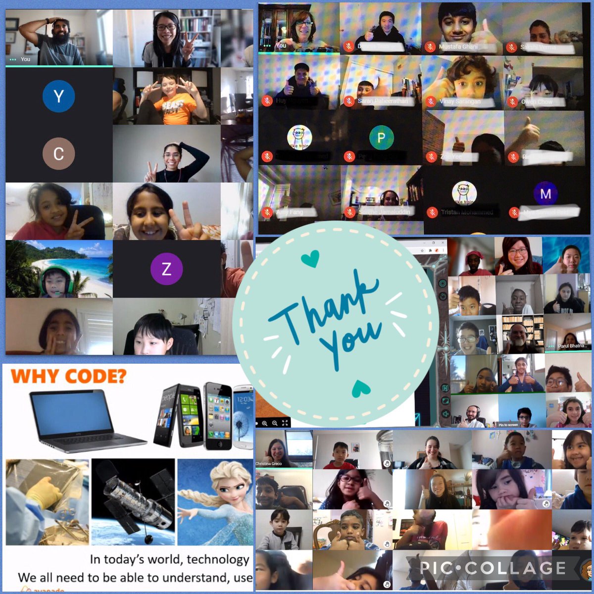 Thank you to the amazing team of volunteers from <a href="/Avanade/">Avanade</a> for working with our classes over two days to help students learn and improve their coding skills!  <a href="/LC3_TDSB/">TDSB LC3</a>