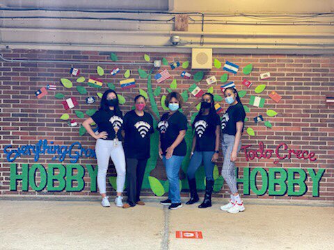 MccorkleMs's tweet photo. My third grade team decided to dress alike with these lovely shirts made by @MotonTeaching !! Man i love my team @danimateran1 @BatesSweed and Ms. Oliver, thank you ladies for all you do!! #OurConnectionIsStrong #SpreadTheLoveWeek #BetterTogether @Hobby_Mustangs @SouthArea_HISD https://t.co/Rn3X1BzFWI