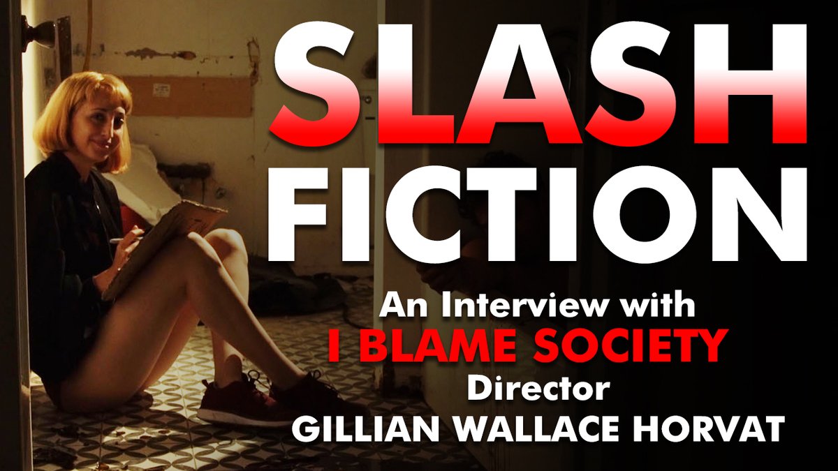 KICKSEAT's tweet photo. Kicking the Seat talks murder, mouths, and #MeToo  with @i_blamesociety writer/director @gillianhorvat!  https://t.co/zpal8OahIf https://t.co/nI0km9uD2U