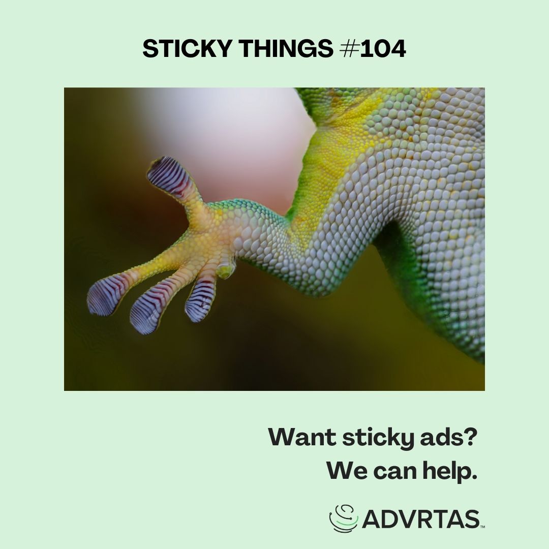In a crowded market, how will your digital ads stick? 

We have the longest dwell times &amp; highest engagement rates in the ad biz.  ADVRTAS.com