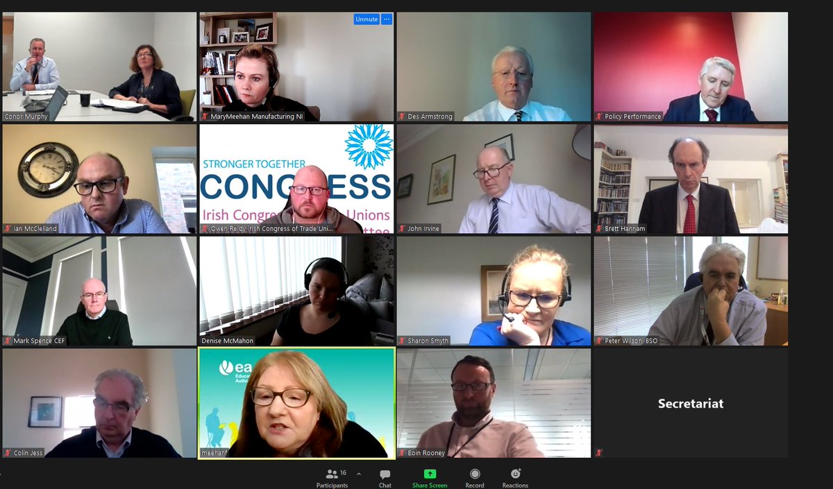 ManufacturingNI's tweet image. Dynamic meeting on transforming public procurement via  our representation on NI Procurement Board.  Areas of focus include;
- Social value
- Ensuring security and visibility of supplies 
- Improving access for SMEs 
@dptfinance @conormurphysf @SueGrayDOF