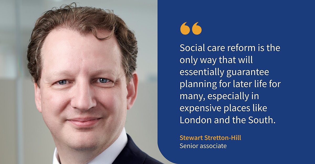 Planning for #LaterLife can be a postcode lottery - and our research with <a href="/YouGov/">YouGov</a> found Londoners are the least prepared for #Retirement with the highest costs for care. Our experts say it's time for the Government to step up so no region is left behind: bit.ly/3a4mQld