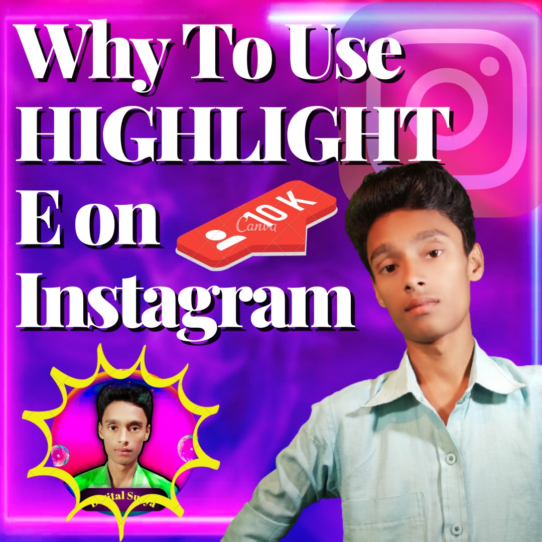DigitalSurya2's tweet image. Why To Use HIGHLIGHTE on Instagram

Dubble tap to like this save this post

It show more information about your business

You can share personal things &amp;amp; backstage work

Show feedback to build trust

Highlight which you consider important

#socialmediamarketing #digitalcreator