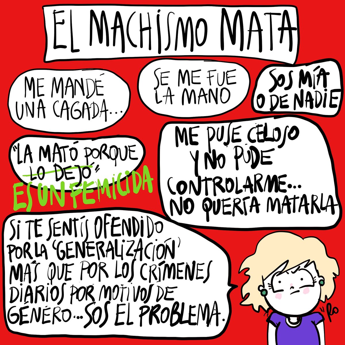 RoFerrerIlustra's tweet photo. #elmachismomata
#tumachismomata 
#JusticiaporUrsula https://t.co/uLcZqL1FBg