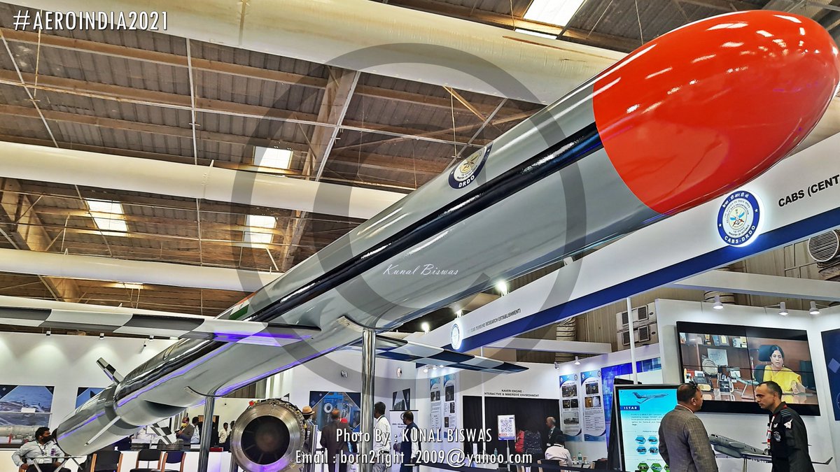 The #glamorous NIRBHAY LACM from @DRDO_India at #AeroIndia2021, 1000KMS ...
