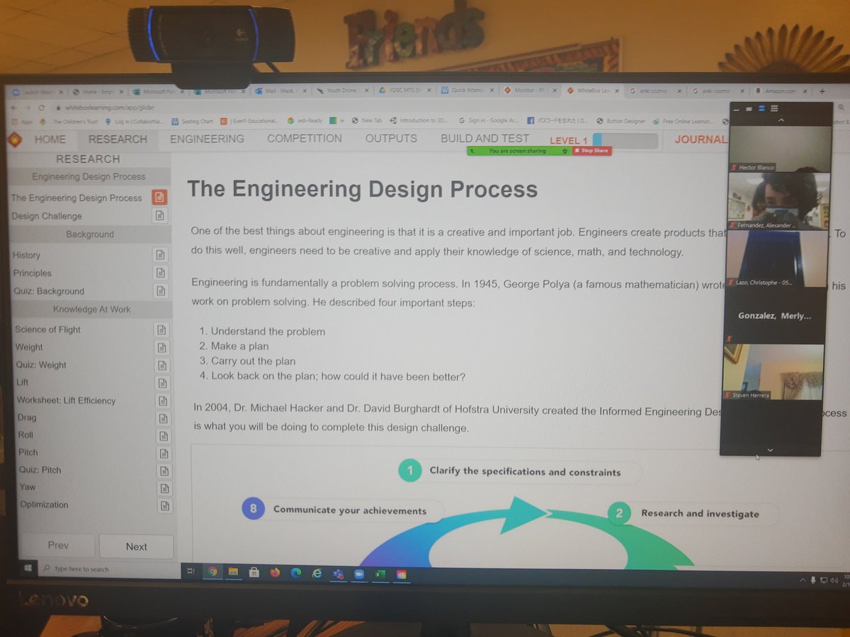 regulatorawm's tweet photo. The Flying Tigers @WRTTIGERS are learning the Science and History of Flight and capturing the experience in their #PPTPresentations as the begin to Compete Nationally with @FlinnScientific #WhiteBoxLearning Glider 2.0 @MDCPSSTEAM @drldiaz @CTEMiami @MDCPSSouth @MiamiCAO @Liz12A https://t.co/Omhmlb3MR7