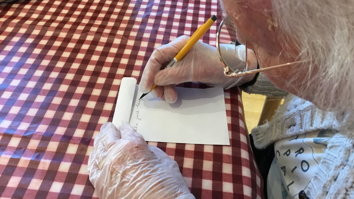 RusthallLodgeCH's tweet image. Who remembers playing Consequences? ✏️ It's the game where you build a story one line at a time. We've been playing it in some of our Wellbeing sessions. 😀

#WellbeingWednesday #WellbeingProgramme #GreatCareinKent