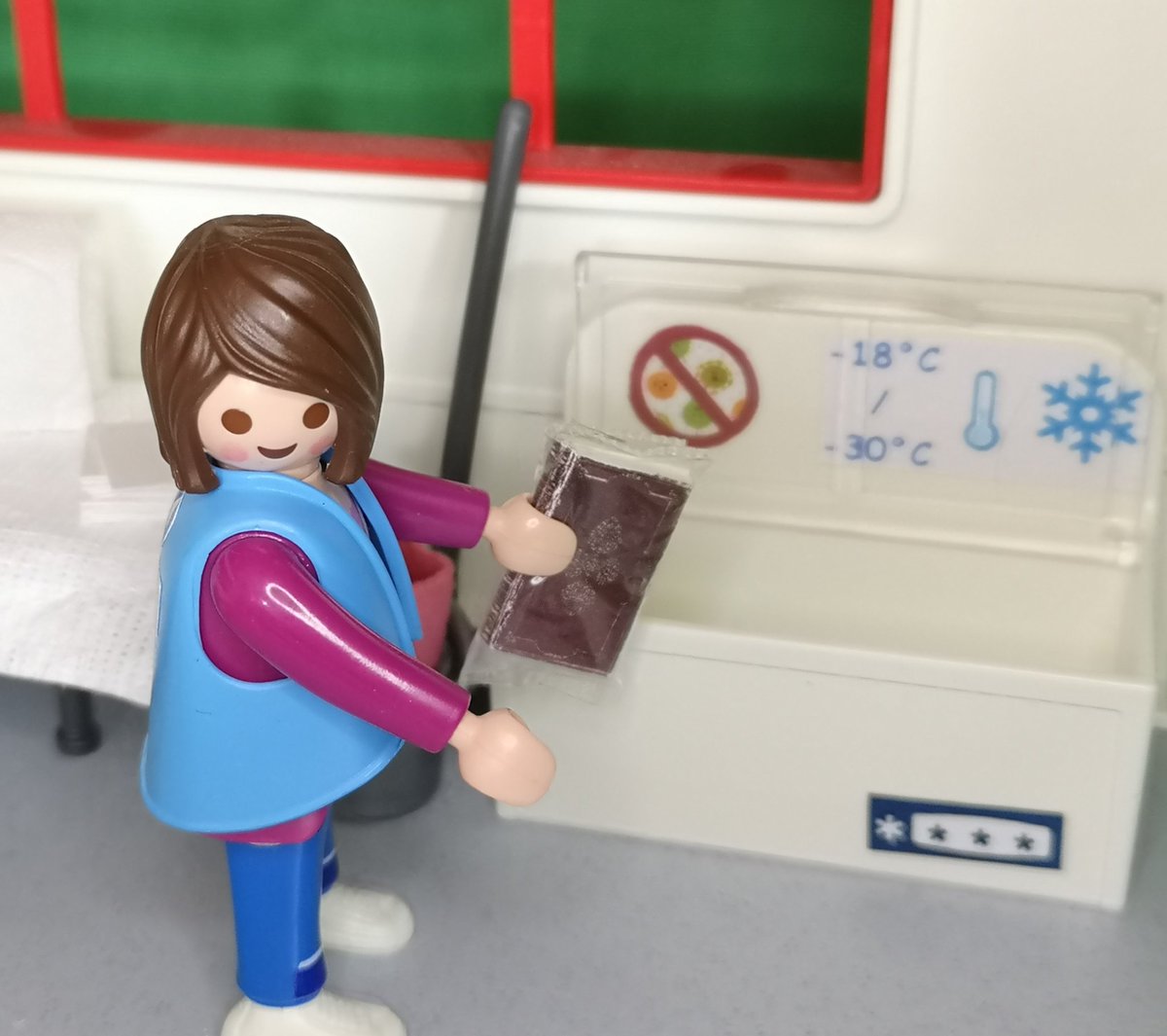 Si vous avez une grande quantité de livres ou de documents mouillés, mettez les au congélateur dans un sac plastique (un livre/sac) sans trop les superposer ni les serrer à une température de -30 puis -18°C. Cela permettra de stopper le développement des moisissures. #inondation