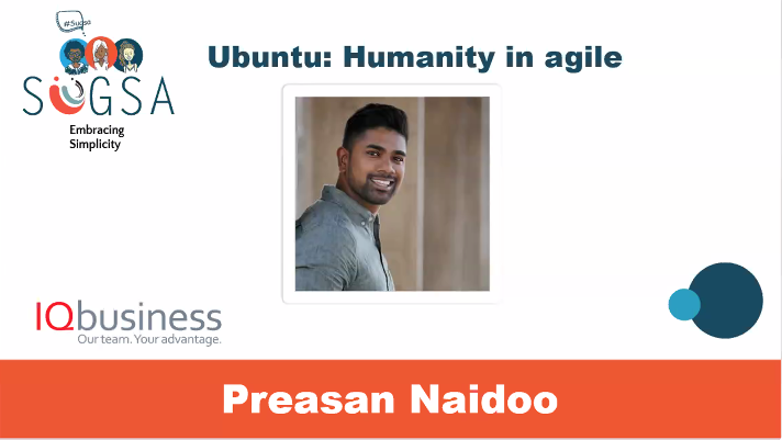 SUGSA's tweet image. Kicking us off @AgilityIQ #MyAgile20Reflect #embracingsimplicity #sugsa #ubuntu