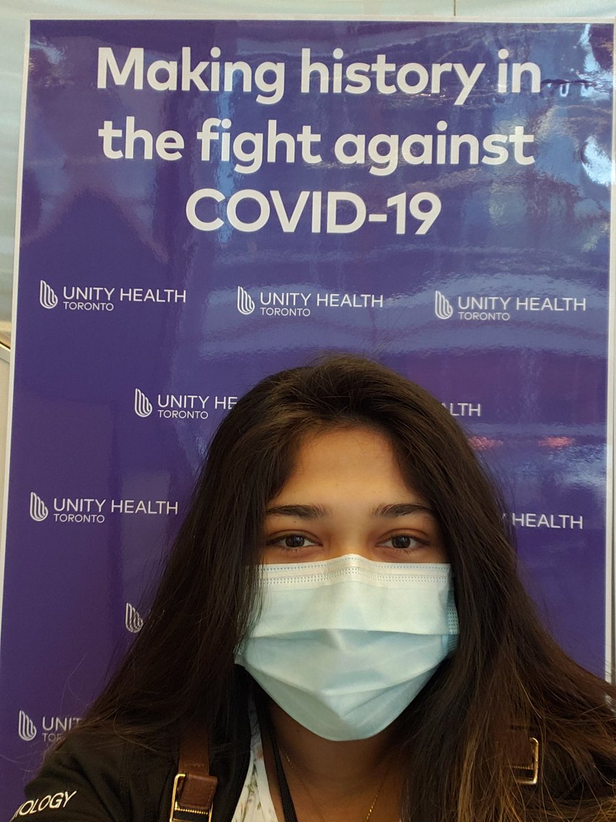 nzhtz's tweet photo. @UnityHealthTO Got my second dose of the Pfizer vaccine this morning! Ready to go off on my mat leave with full confidence yayy https://t.co/zLyIAgx1qZ