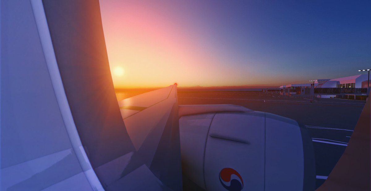 RobloxKoreanAir's tweet image. ✈️ Coming soon, B777-300ER
