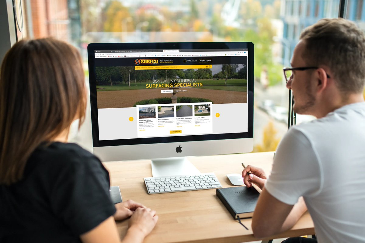 Another week and another two websites have gone live! This time it's for the great folks over at <a href="/eastglos/">East Glos Club | Tennis, Squash, Padel, Racketball</a> and Midlands based surfacing specialists Surfco. Check out their new websites respectively at: eastglos.co.uk and surfco.co.uk 😍 #Website #websitedesign