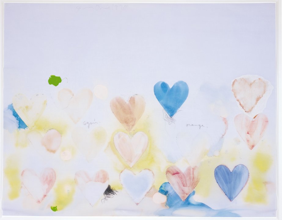 Sending ❤️  💚 💛  💙 🧡  to all of our museum friends around the world! @DaytonArt @Still_Museum @NYHistory @the_clark, will you be our #Valentine? [Jim Dine's 'Untitled (Hearts),' 1970] bit.ly/2vyOtRR #MuseumLoveLetter