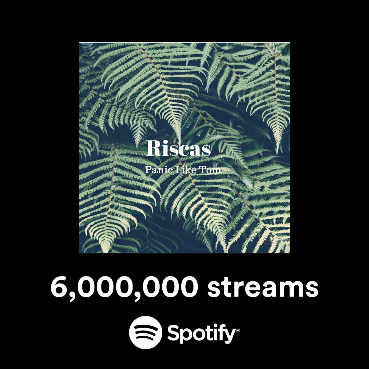 6 MILLION STREAMS FOR PANIC LIKE TOM 🤯 Thank you so much everyone, unreal. Don’t forget our new single Can You Dance? is out next week! Pre-save link here: ffm.to/canyoudance x