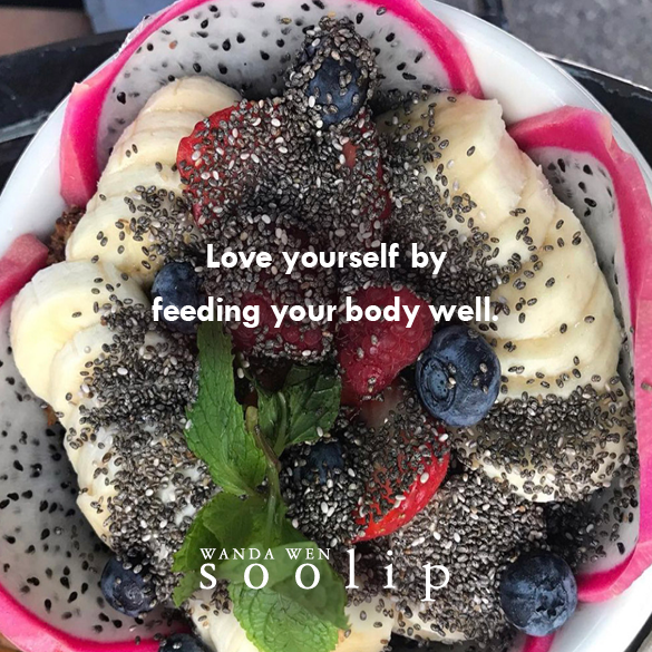 WandaWen's tweet photo. Love yourself by feeding your body well. https://t.co/xDwSkdZa1t