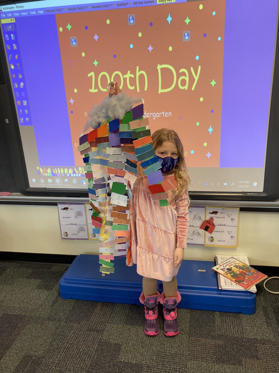 Nancy__Murphy's tweet photo. 100 Days Smarter in Highland Kindergarten #100daysofschool  @GoMounts @Mr_Esbenshade https://t.co/oxlDQp86Ck