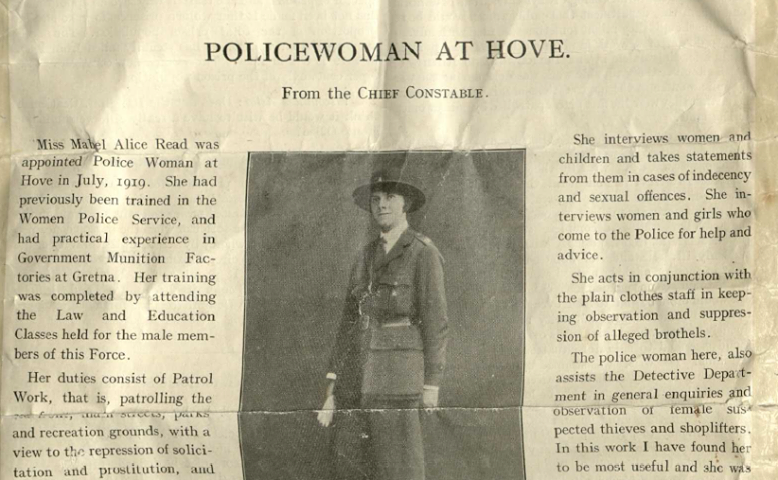 This is the first in our new series called 'The Miracle Workers'  written by Laura (our Research Assistant) and focused on Mabel Alice Read, a member of the Women's Police Service. You can learn about her story through the link below: devilsporridge.org.uk/mabelaliceread