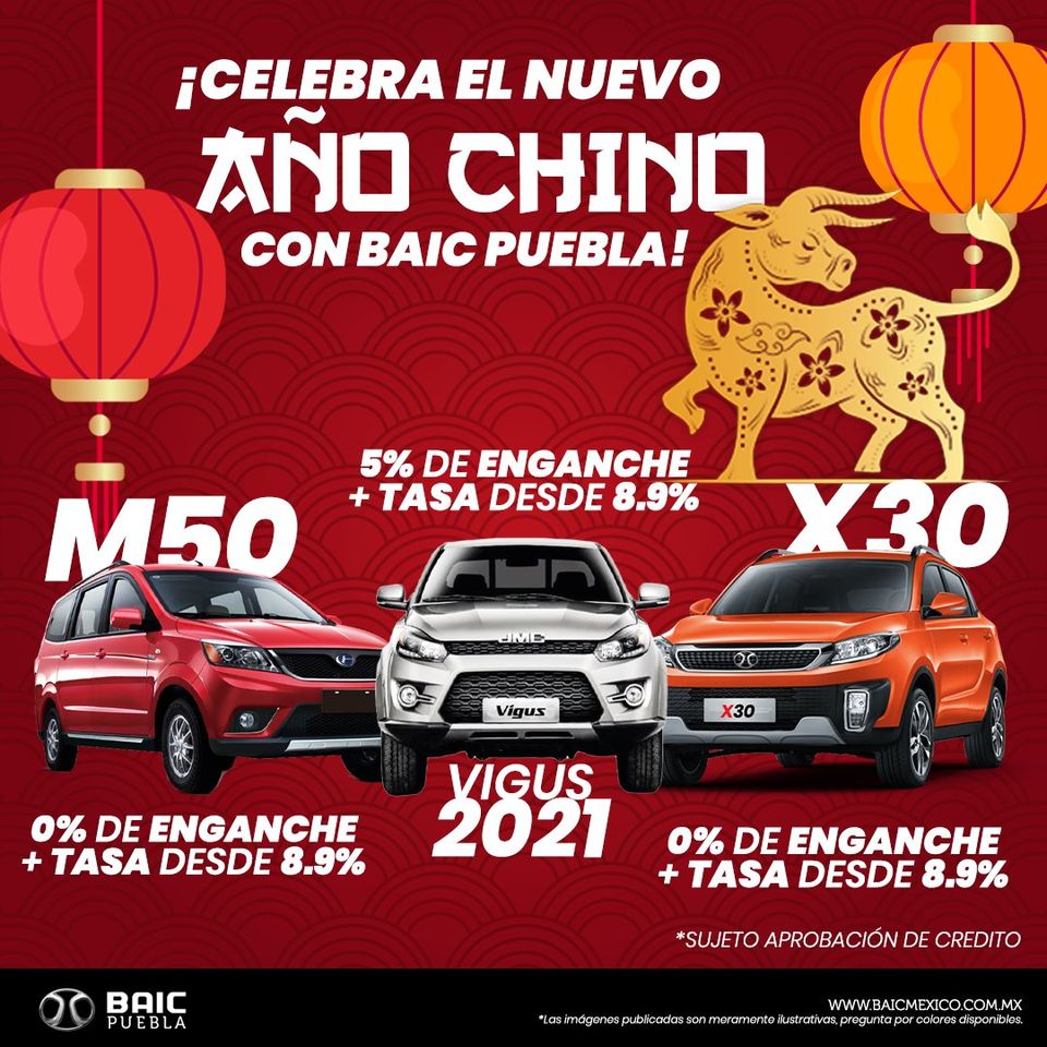 BAICPue's tweet photo. 😱¿No pudiste estrenar auto en año nuevo?😔 ¡Con nosotros nunca es tarde!🤭😁 ‼BAIC HACE TU SUEÑOS REALIDAD‼
✅Celebra el año nuevo chino a lo grande🥳
#Motornation #AcercaTuFuturo #BaicPuebla #TeVasASorprender #HaceTuVidaMejor https://t.co/H15TF9hhUg