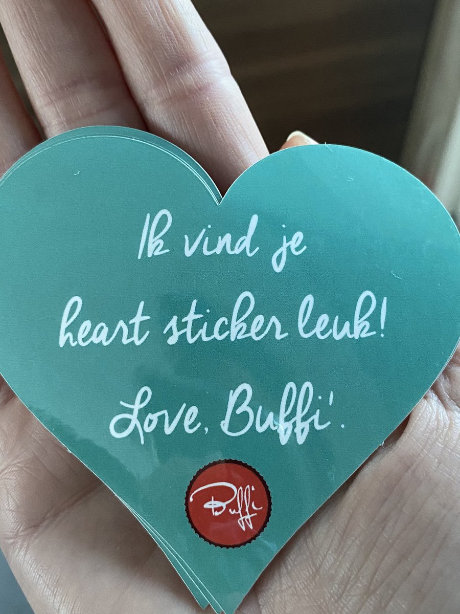 buffiduberman's tweet photo. I’m so excited! The stickers I designed and ordered arrived today! All my clients and book orders will get these beauties. And I’m sticking them on aaaalllll the mirrors too! Thank you @baschz !! ❤️🎯 #stickerlove #heartstickerleuk #nospon #justafan #youlookgorgeous #buffilove https://t.co/HF3zK0wcvY