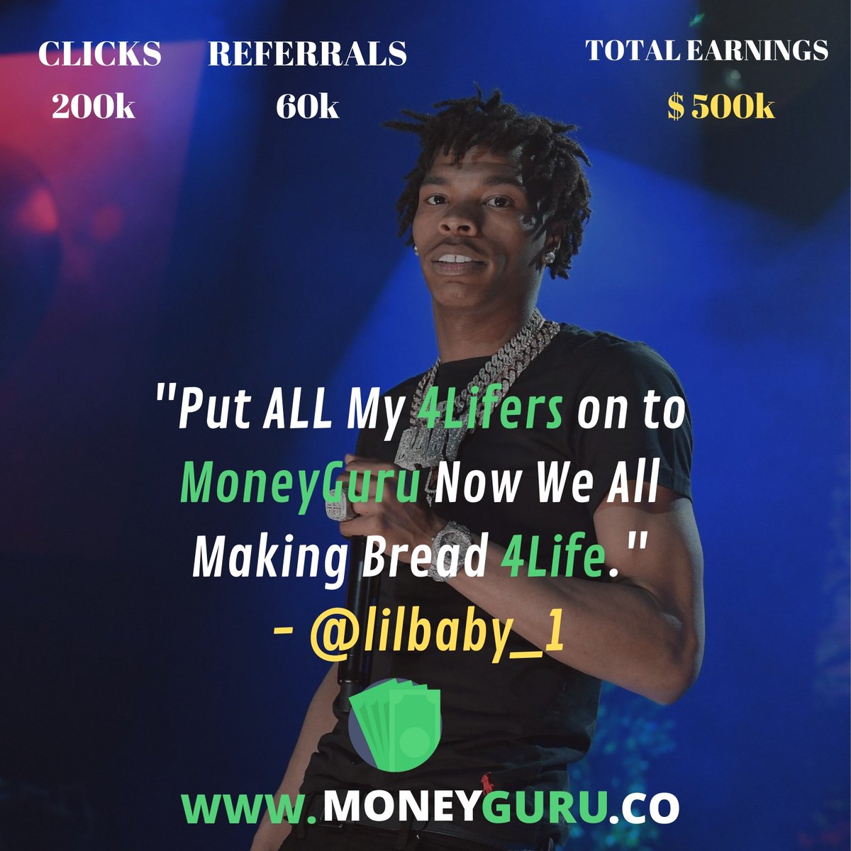 Yosmanpapi's tweet photo. You can earn $10 per day like me with MoneyGuru! 💰 
✅ Join https://t.co/K2FKIe8e9F and get $10 WELCOME BONUS. Today only! 
#makemoney #easymoney #earnmoney #earnmoneyonline https://t.co/nBCzxbsUb6