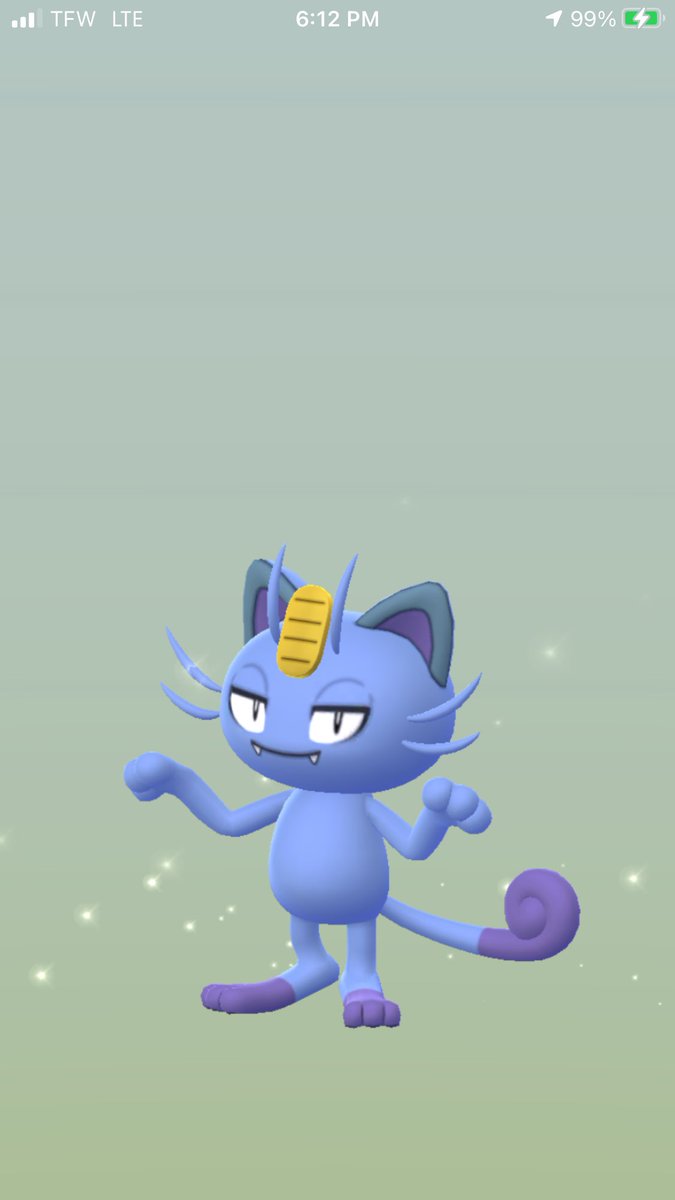Hatched this during miltank hour,no blue cow but I guess a blue cat will suffice 😂🤷🏼‍♀️🤔
