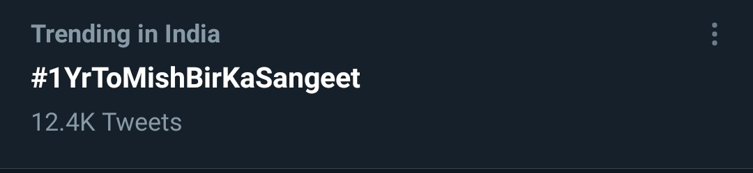 bizarre_x's tweet photo. And it's trending with 12.4k+ tweets...
#1YrToMishBirKaSangeet https://t.co/4Jmm9BX8YQ