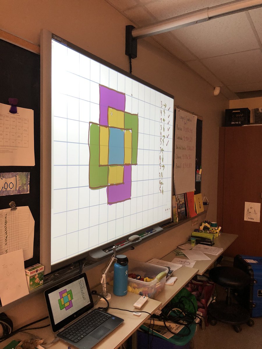 michelle4mayor's tweet image. #dsbnmathartchallenge wow Loopy Patterns was challenging in Room 53 @EIMJaguars - we followed 3, 4 and 5 as a class and then set off to try their own. I provided grid paper that was far too small - living and learning!