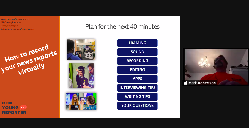 In our virtual reporting workshop earlier  @BBCAcademy trainer Mark shared some top tips to help create content.First reminde..."you don’t have to spend a lot of money on lighting and sound equipment, you might already have things around the house you can use!"