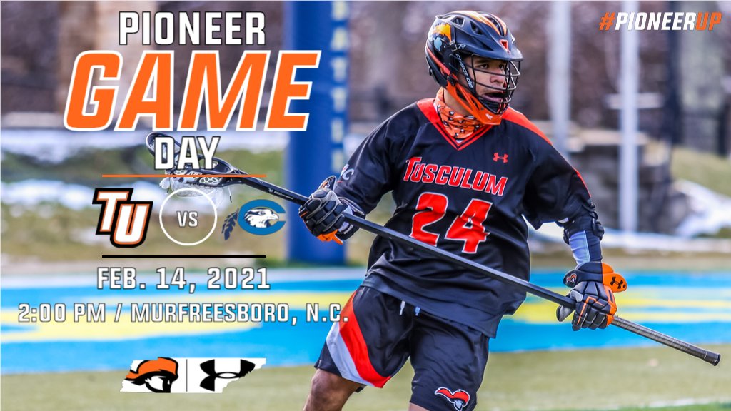 TusculumSports's tweet photo. IT'S GAMEDAY! @TusculumMLAX hits the road again, traveling to Chowan for a 2 p.m. faceoff #WeArePioneers #PioneerUP https://t.co/4FWSMyP12C